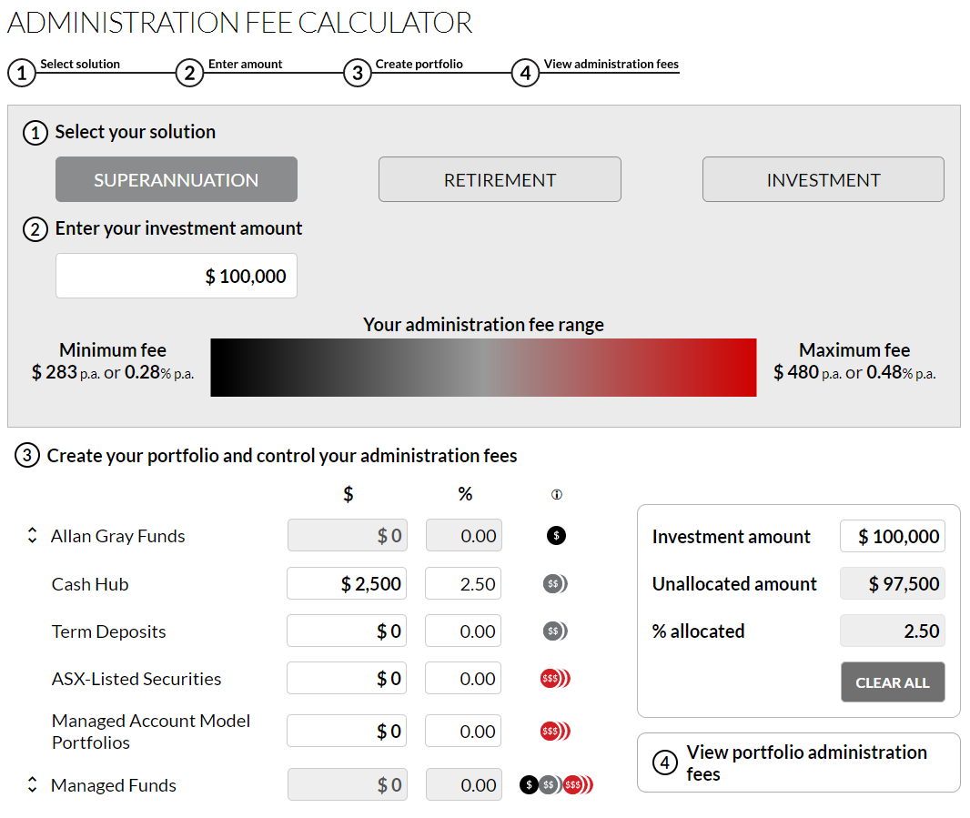 Try our new calculator and see how your investment choices